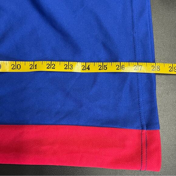 Detroit Pistons NBA Jersey Harris 34 Small Adidas Red Blue Basketball - Picture 9 of 9